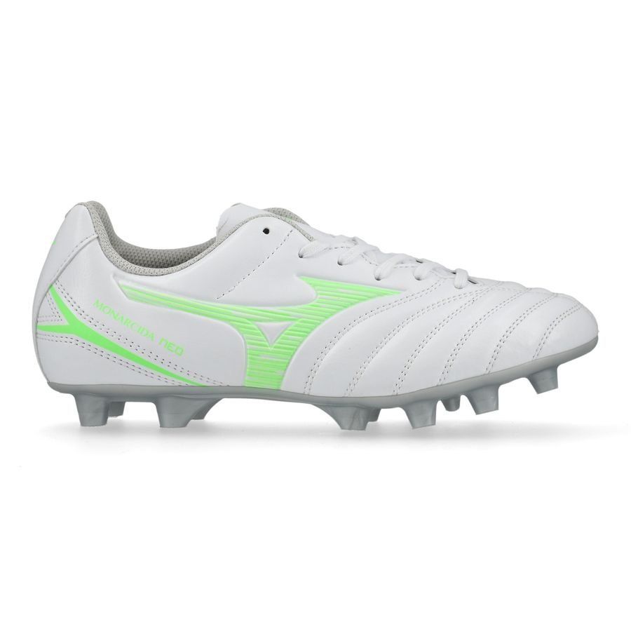 Mizuno Monarcida Neo lll Select FG/AG Frontier - Blanc/Vert Néon Enfant