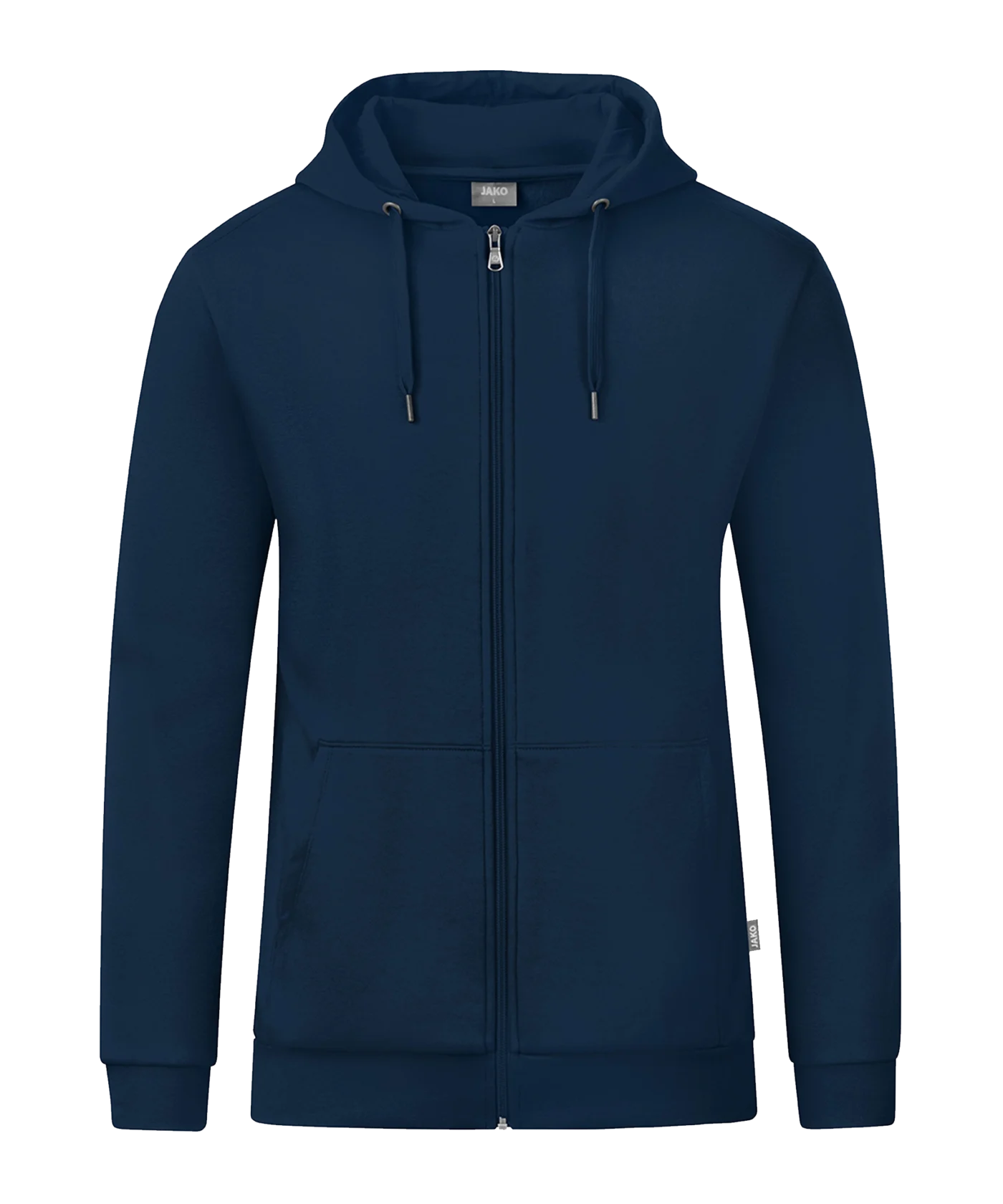 JAKO Organic Kapuzenjacke Blau F900