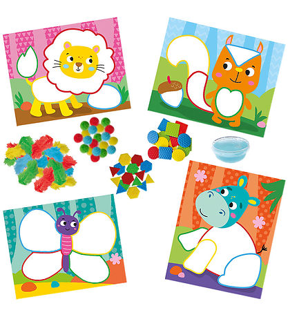 SES Creative Kreatives Spielset - Montessori - Formen und Farben
