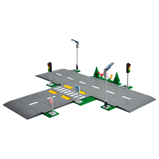 LEGO® City 60304 - Straßenkreuzung mit Ampeln