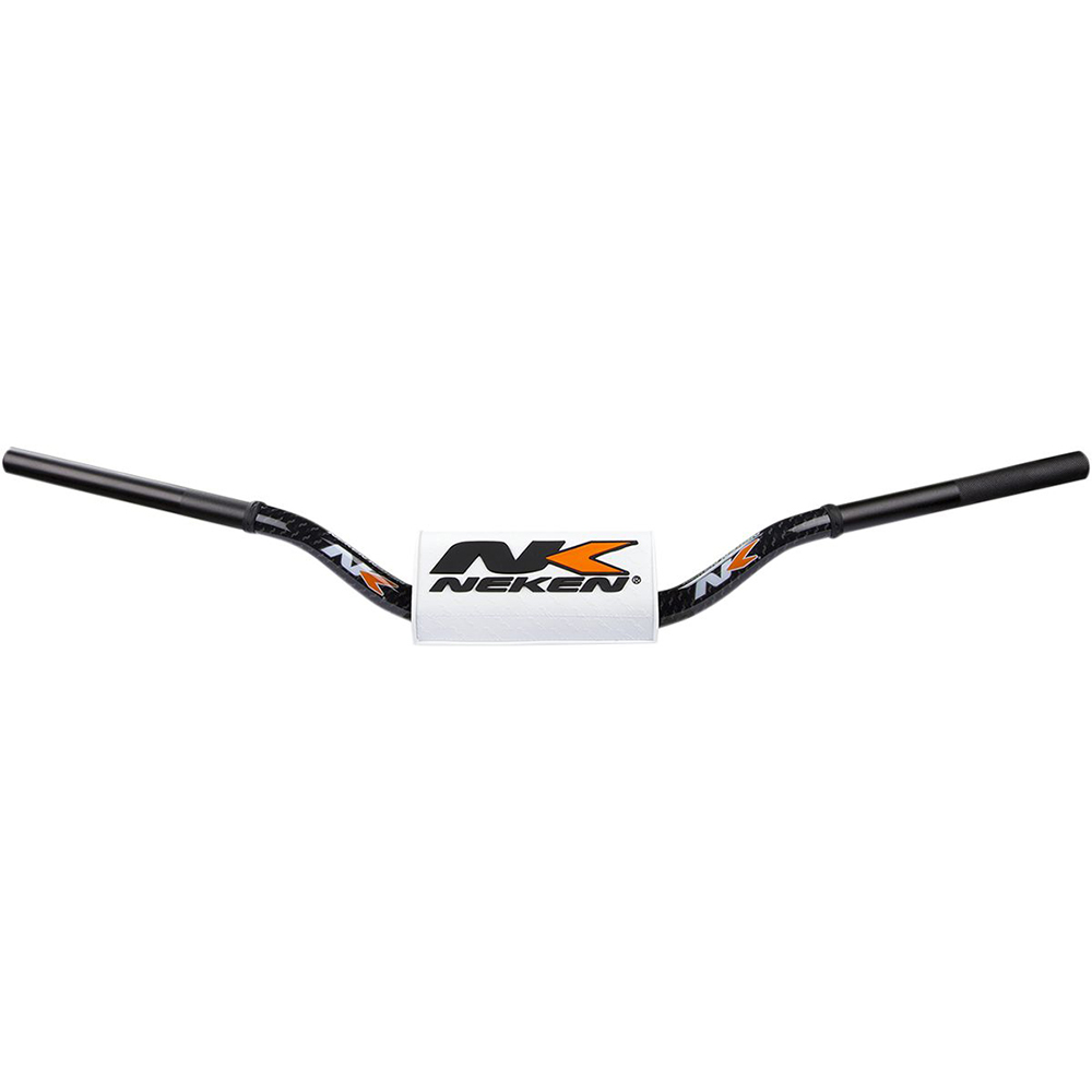 Neken - Guidon 85 low - diamètre variable design conique Noir / Blanc / Rouge