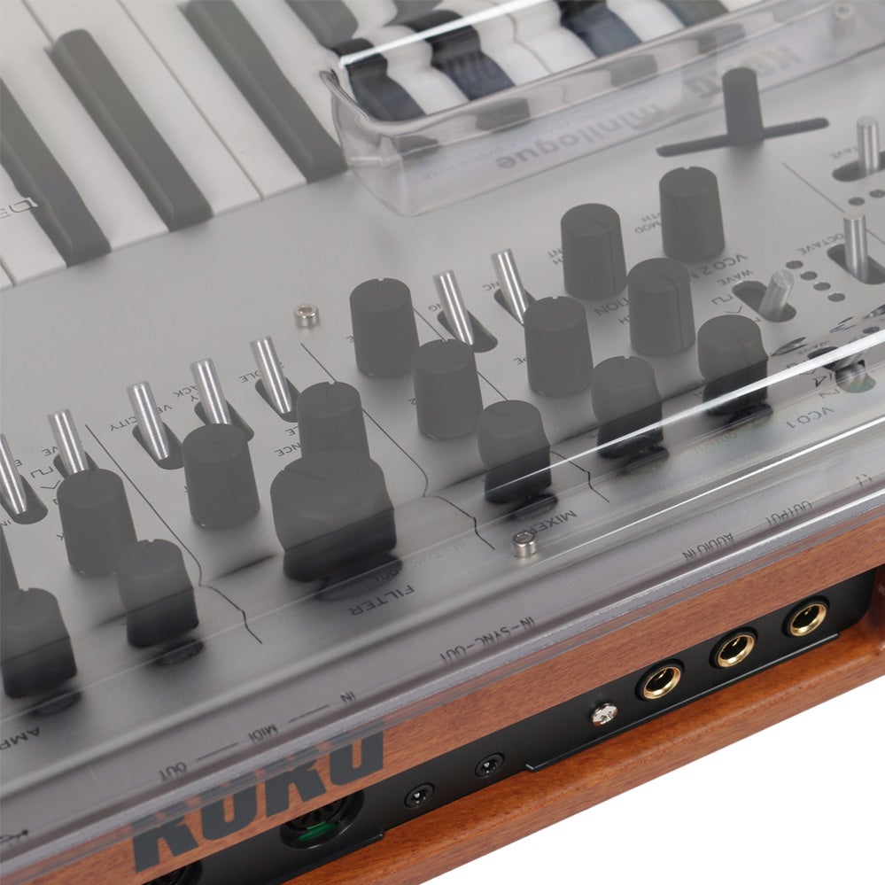 Decksaver Korg Minilogue & XD stofkap