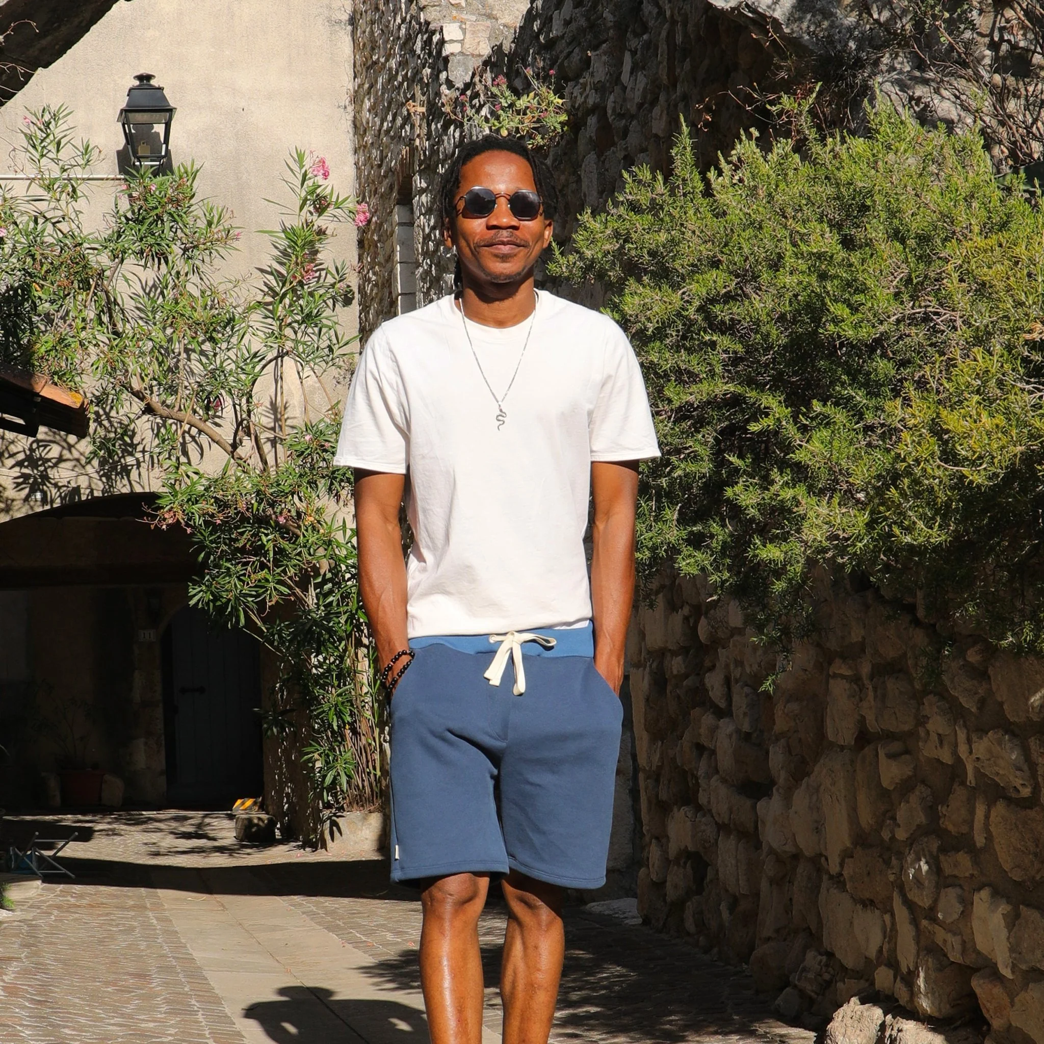 Short en coton pour homme - Version 1 - S / Camel