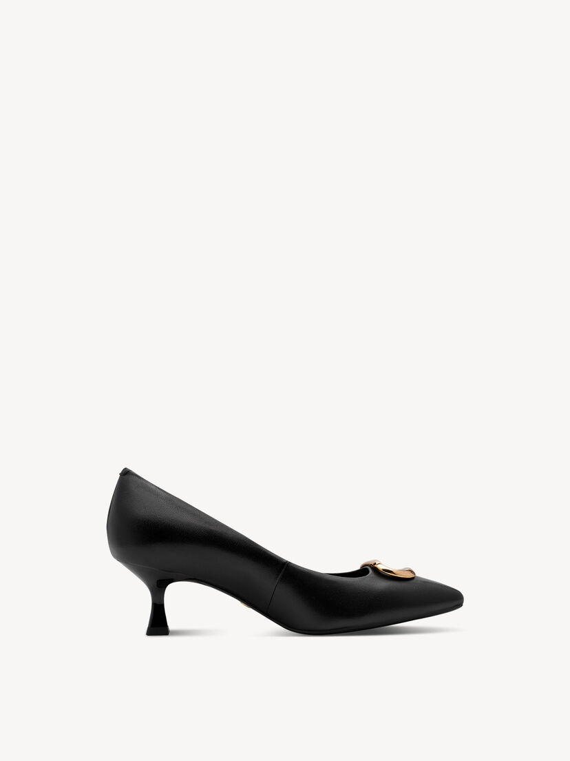Leren Pumps - zwart