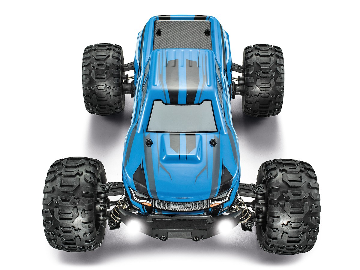 BLACKZON - Slyder MT Turbo 1/16 4WD 2S Brushless - Blå