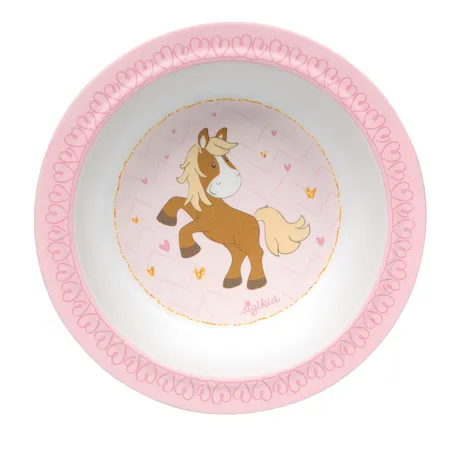 Sigikid Kinder Melamin Set, Pony Love, 5-teilig