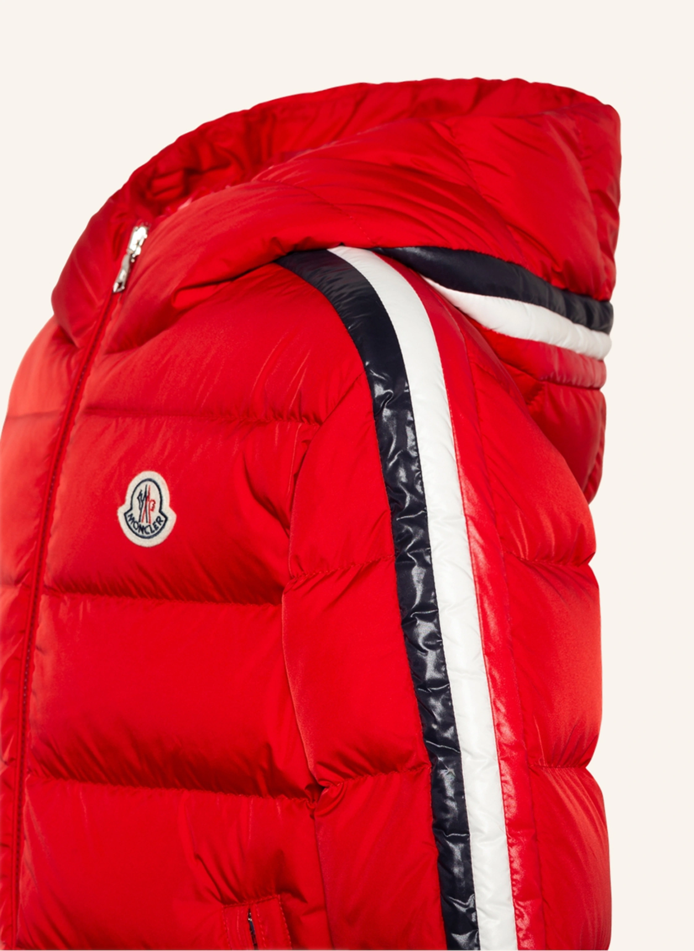 MONCLER enfant Daunenjacke CHRALE mit Galonstreifen