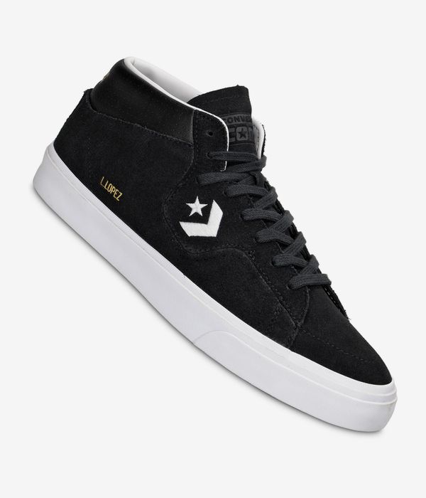 Converse CONS Louie Lopez Pro Mid Schuh (black black white)
