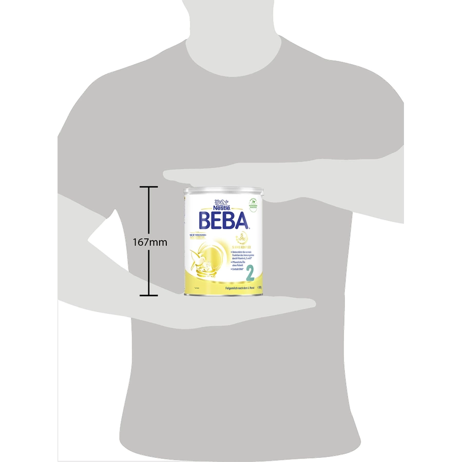 Nestlé BEBA 2 Folgemilch 6 x 800 g nach dem 6. Monat
