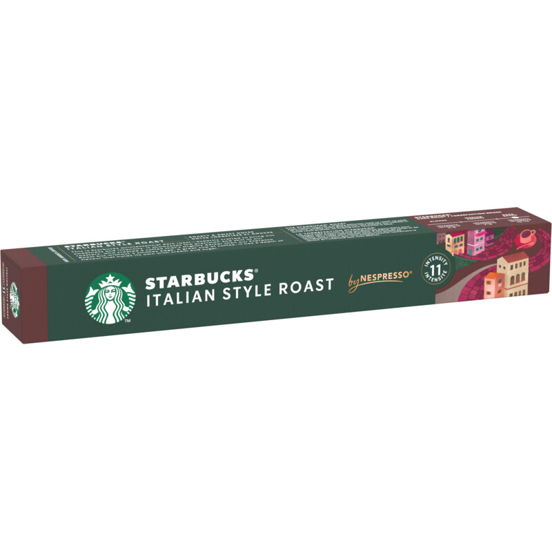 Starbucks Nespresso Italian style roast capsules