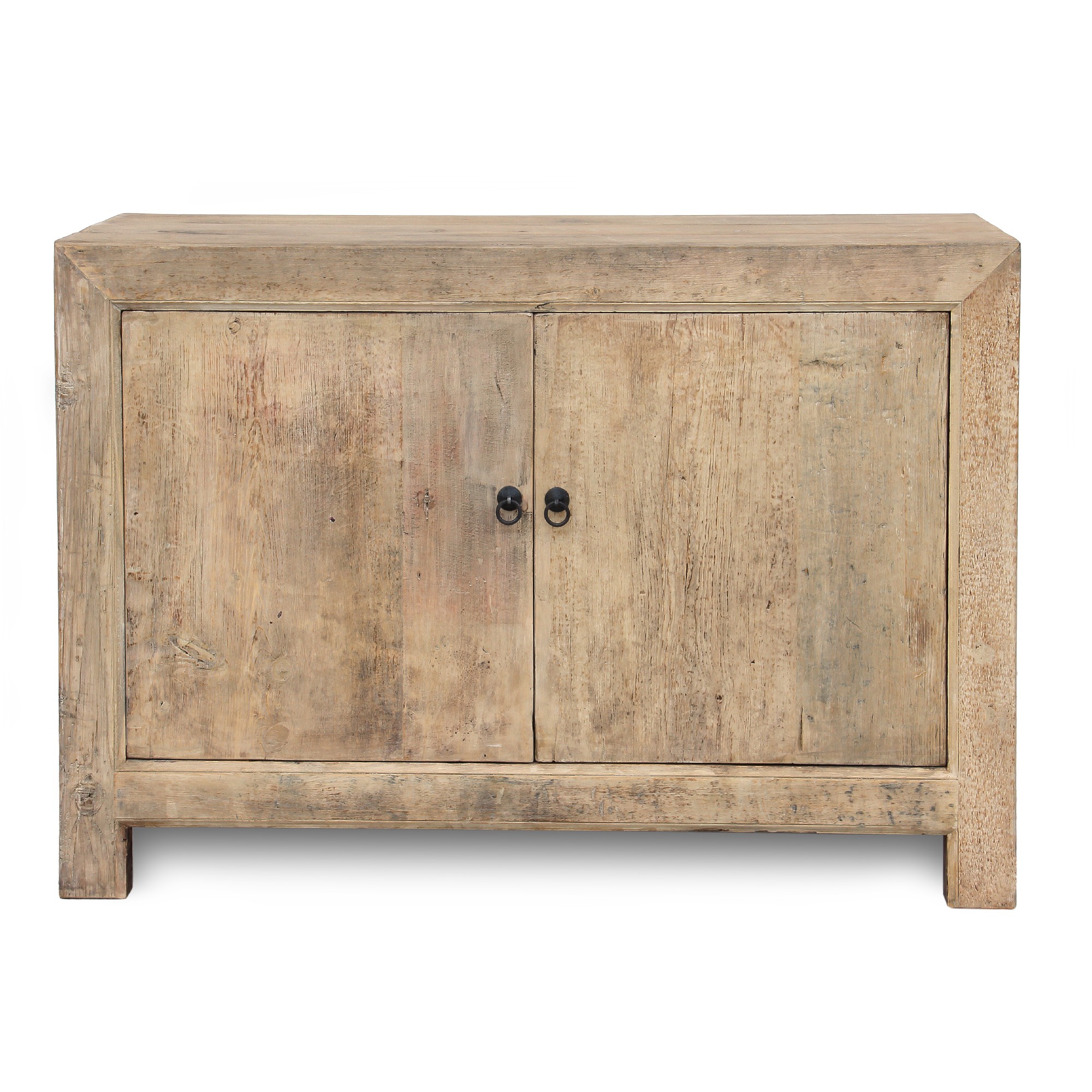Sideboard, 2 Türen, natur, T 45 cm, B 120 cm, H 85 cm von fischer's lagerhaus