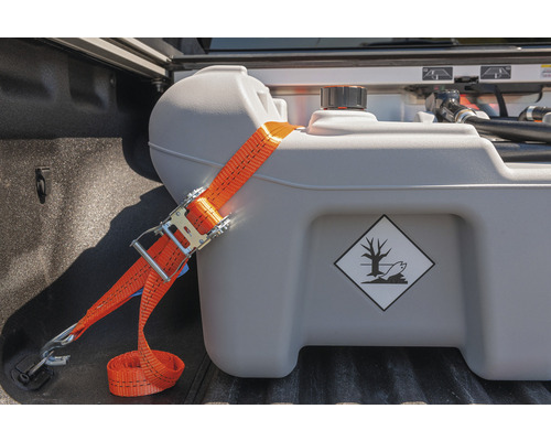 CEMO Easy 210 L diesel mobiel tanksysteem voor pick-up trucks met één deksel, CAS-compatibel, zonder accu en lader