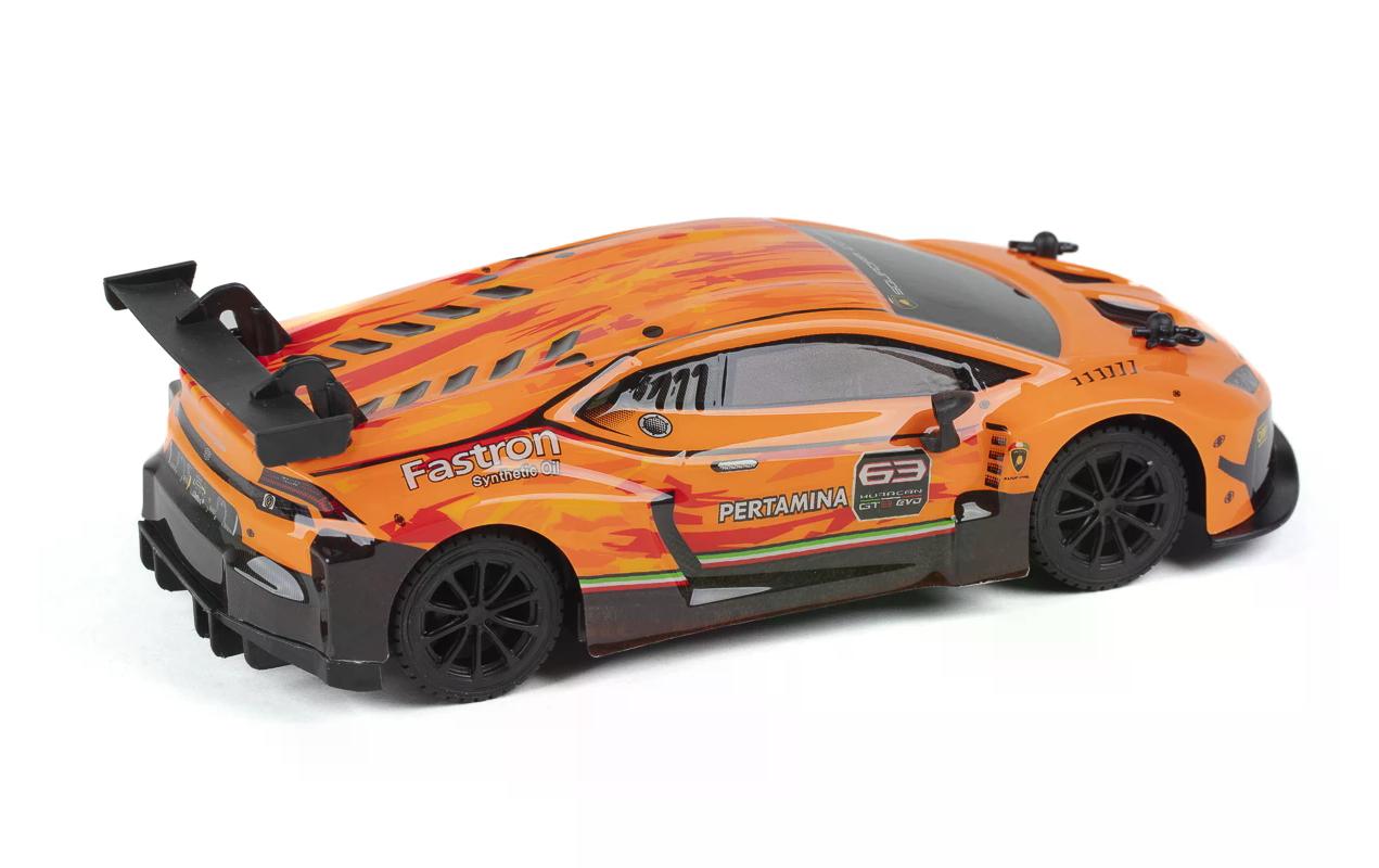 Auto Lamborghini Huracan GT3 Orange, 1:24Ferngesteuerter Sportwagen für Kinder ab 6 Jahren
