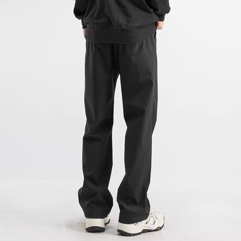 Blueforce - Hoge taille effen losse broek