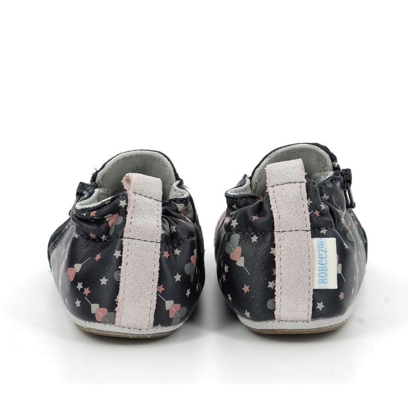 Robeez Robeez Mini Shoez Festive Hearts Marine