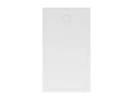 Receveur de douche antidérapant 120 x 90 VILLEROY ET BOCH Lifetime Plus céramique blanc