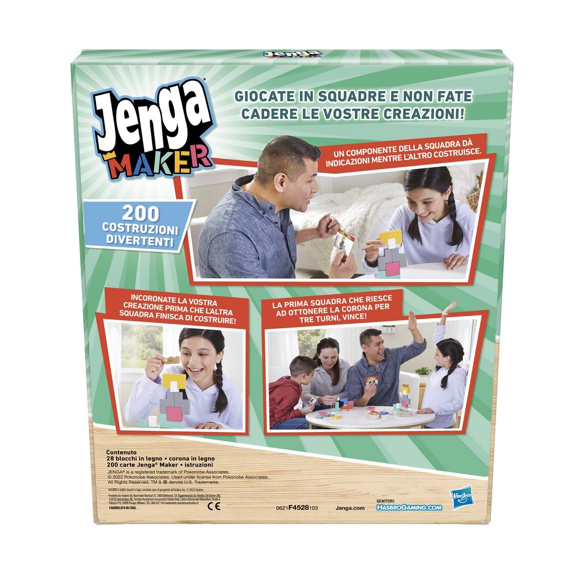 Jeu de société jenga maker