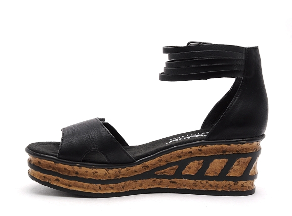 Rieker nu pieds talons femme 68194 noir