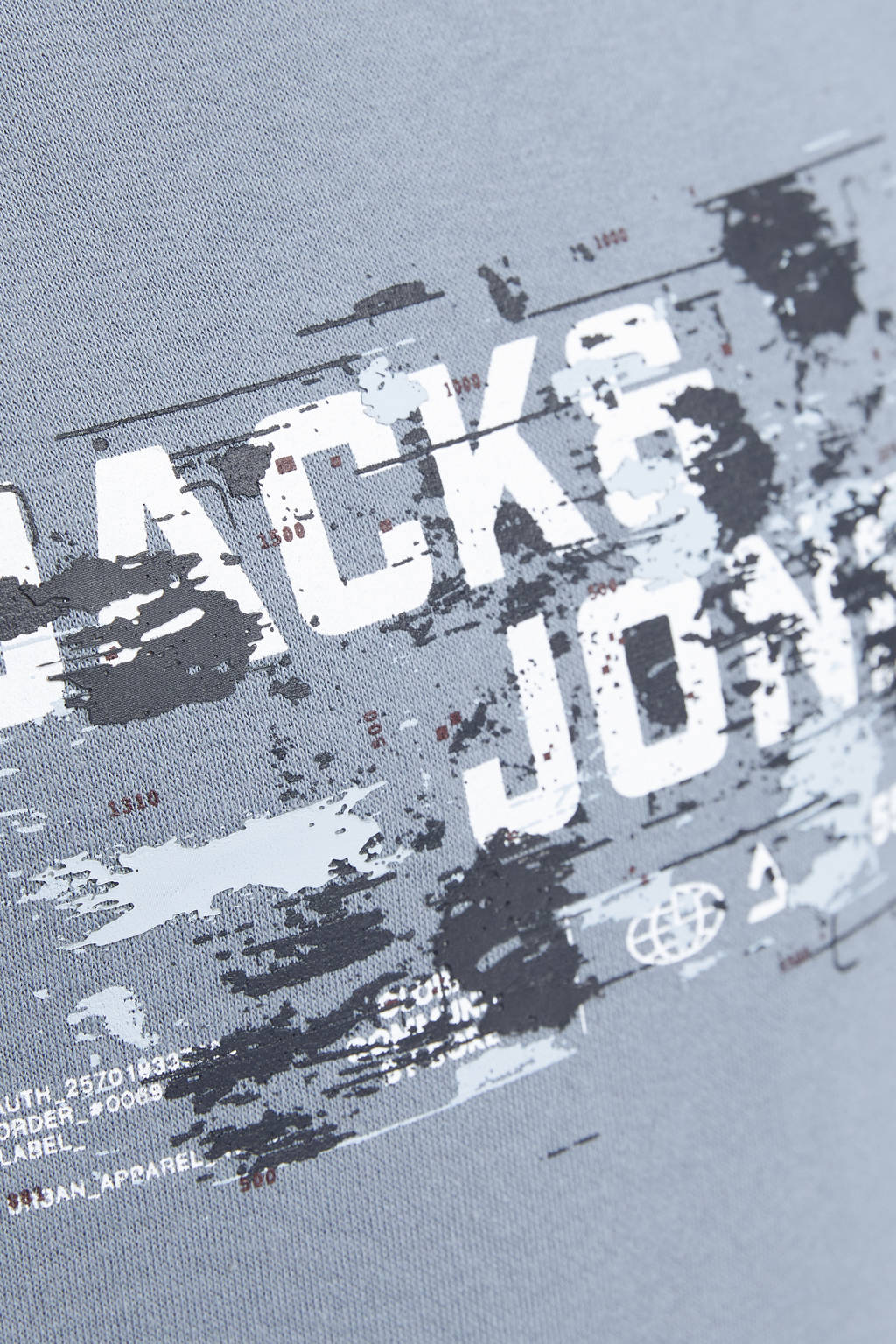 JACK & JONES hoodie JCOOUTDOOR lichtblauw