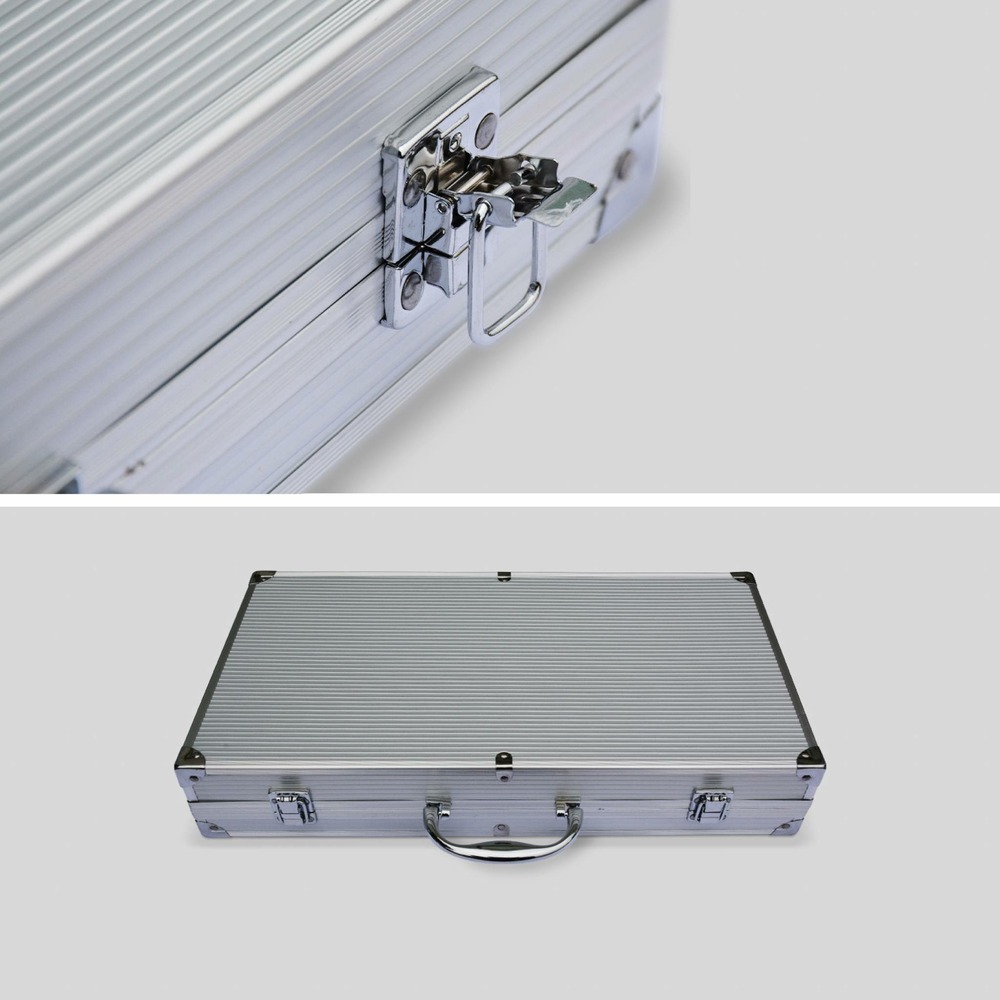 Sweeek - mallette d'ustensiles pour barbecue et plancha -18 pièces