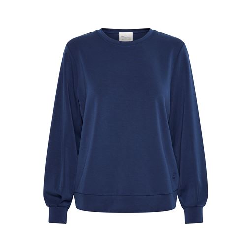 My Essential Wardrobe 23 The Sweat Blouse Sweatshirt, Total Eclipse, XXL