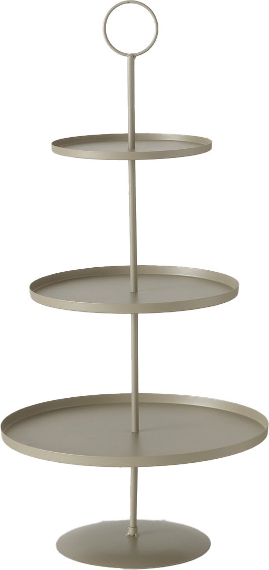 Boltze etagère Samona beige D 30 H 60 cm