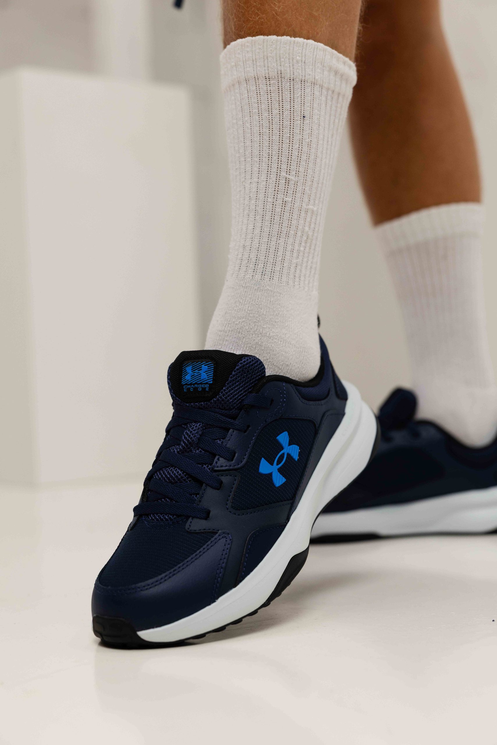 Under Armour Charged Edge Sneakers Heren Donkerblauw