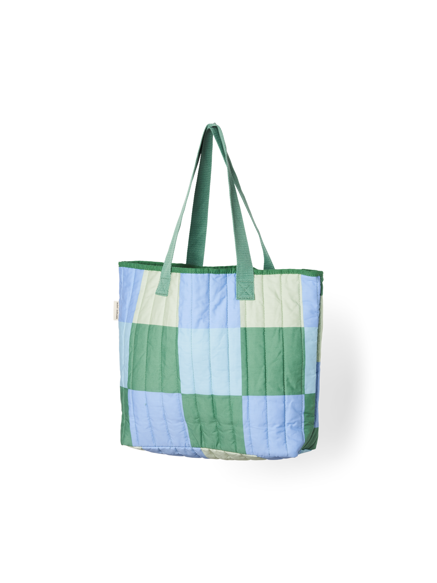 Mulepose med patchwork | 36 x 68 cm.  | Moss Green