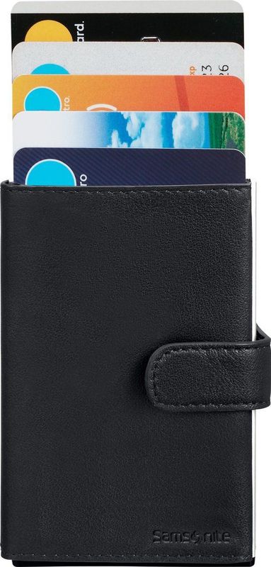 Samsonite Creditcardhouder - Alu Fit 202 - Slide-Up Wallet Black