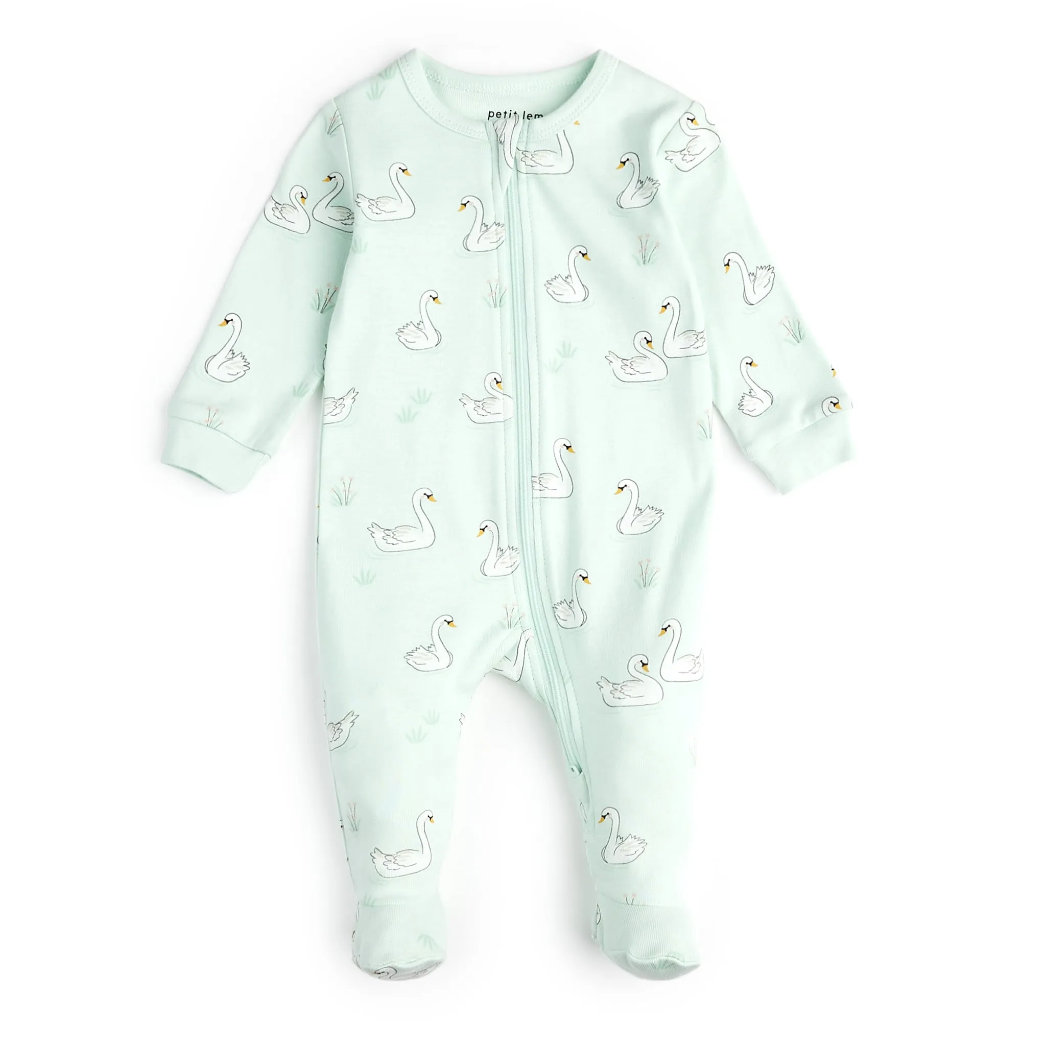 Petit Lem Pyjama Cygnes 0-24mois