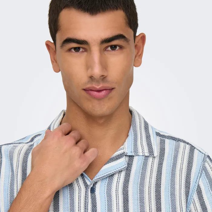 Only & Sons Trev Life Stripe Overhemd Heren