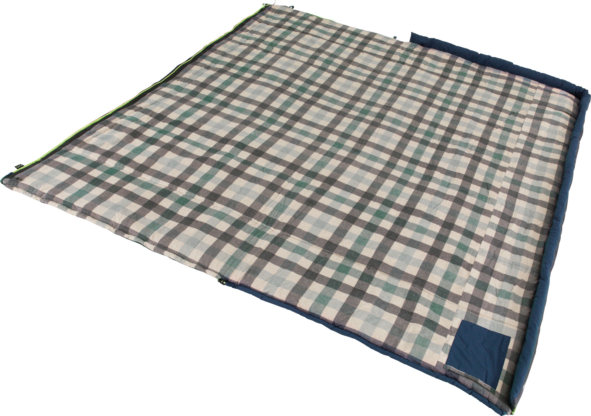 Outwell Camper Lux Deckenschlafsack 235 cm Reißverschluss links