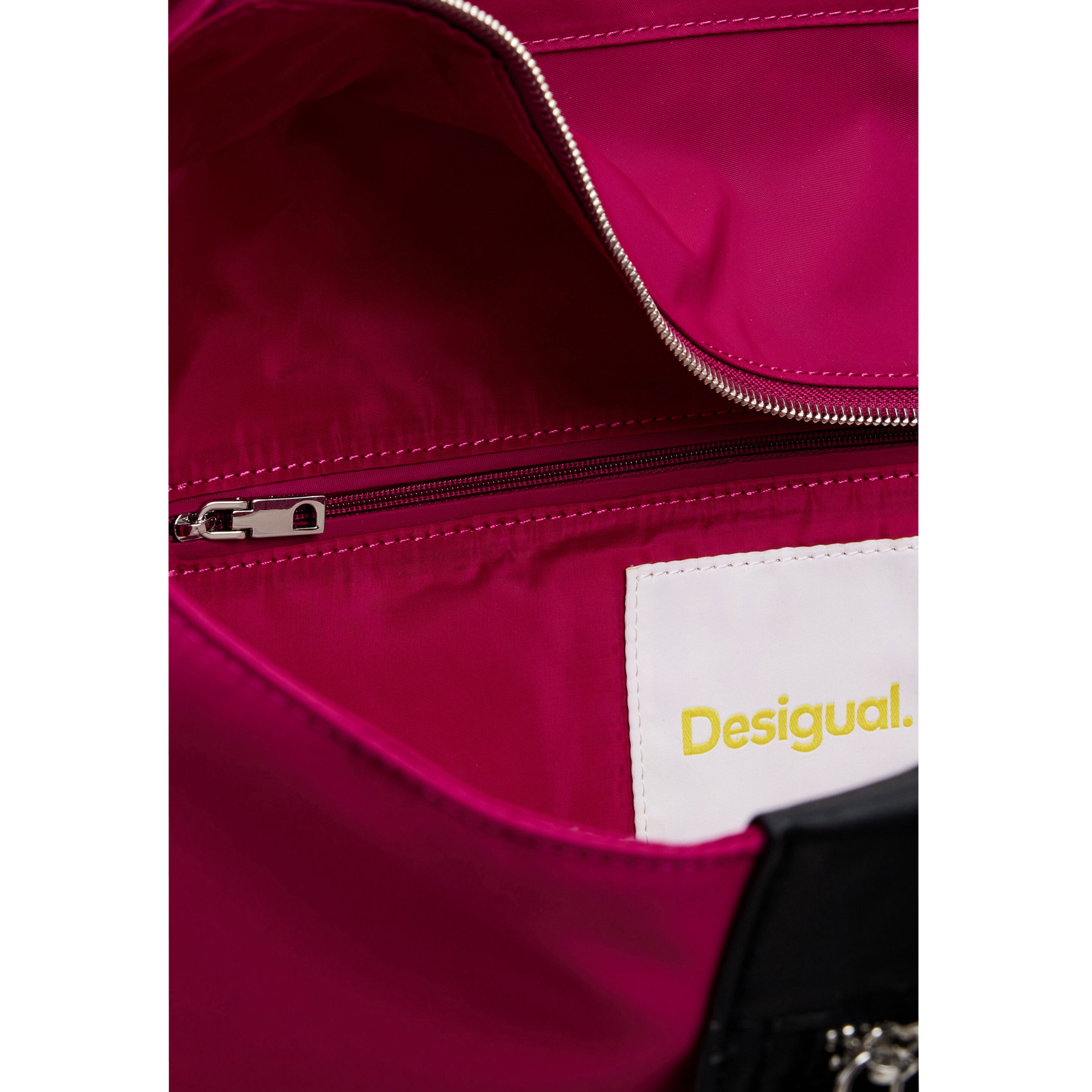 Sac shopper effet cuir | Rouge