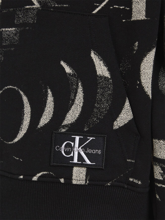 Calvin Klein Hoodie with monogram logo 0gk