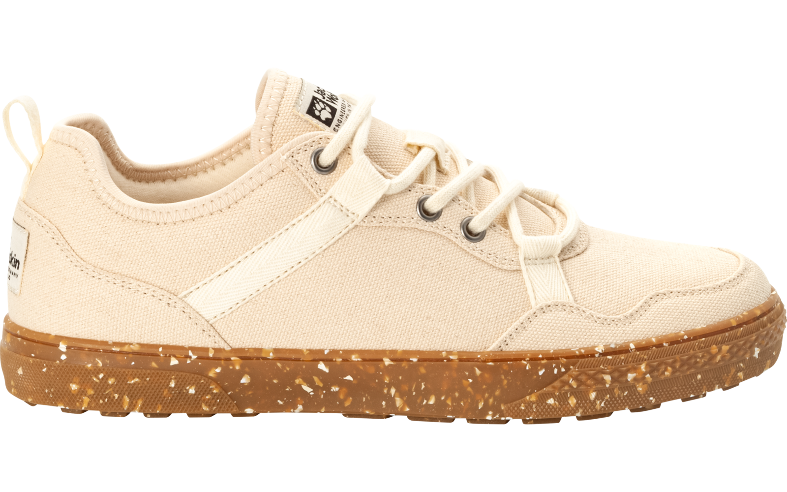 Jack Wolfskin Ecostride 3 Low Herren Sommerschuhe cotton white