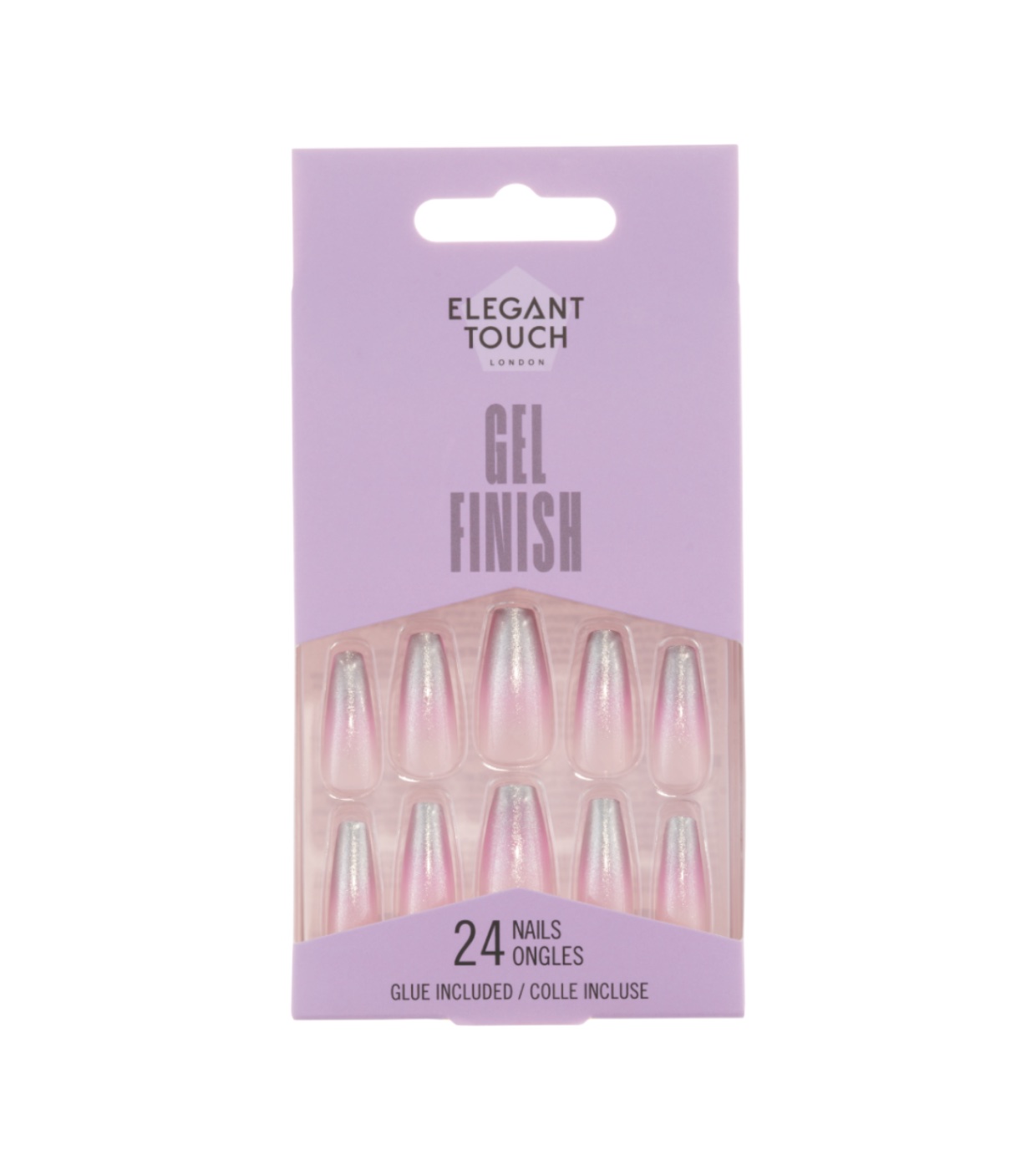 Elegant Touch - Unhas Postiças Gel Finish - Lunar