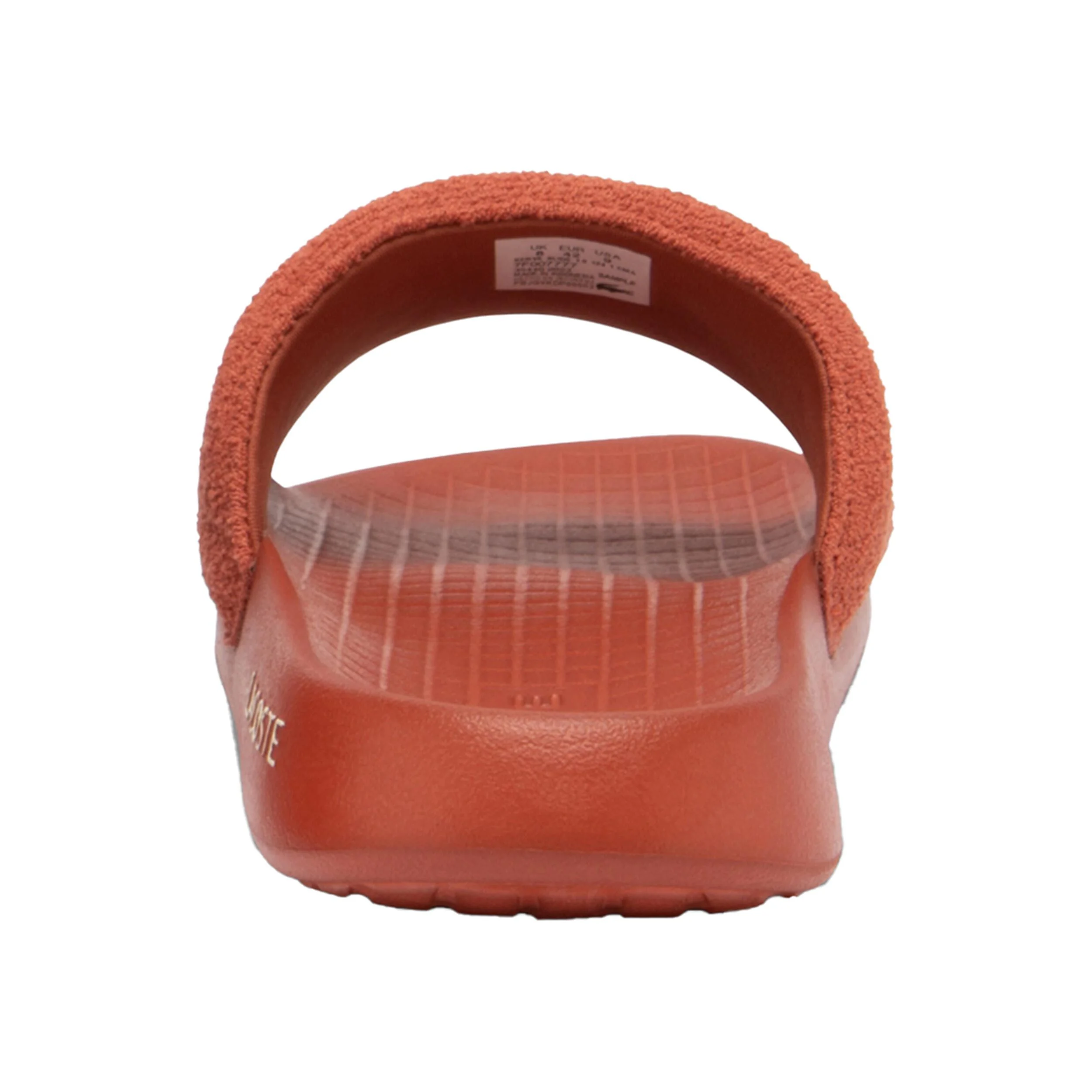 Lacoste Serve Slide 1.0 Tongs Femmes - Rouge Vin