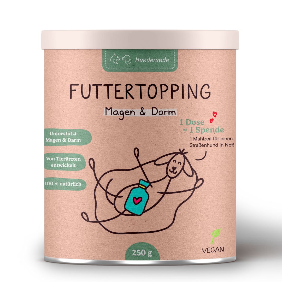 Hunderunde Futtertopping Magen & Darm