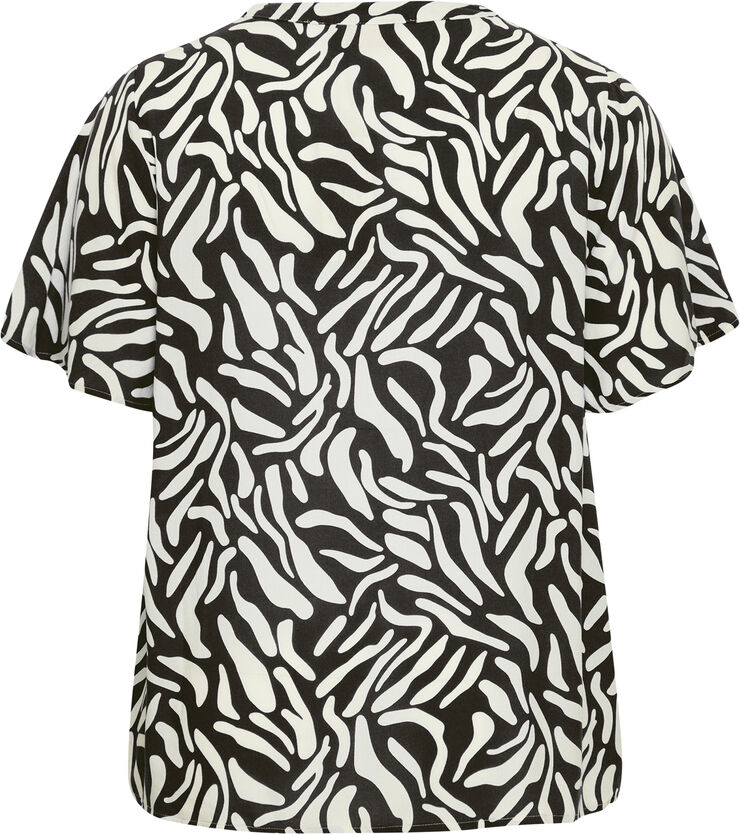 Simple Wish SWRELAX BL 1 Black aop abstract animal