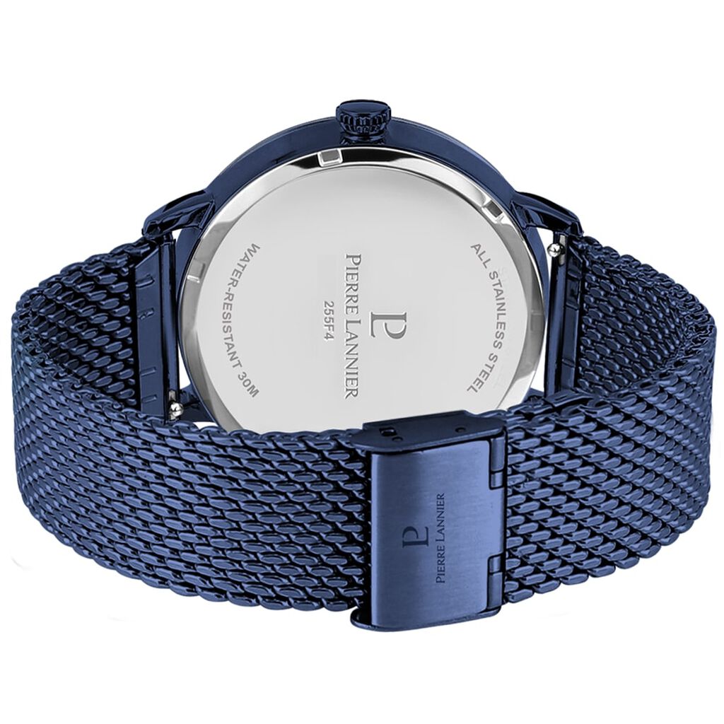 Montre Pierre Lannier Collection Beaucour Bleu
