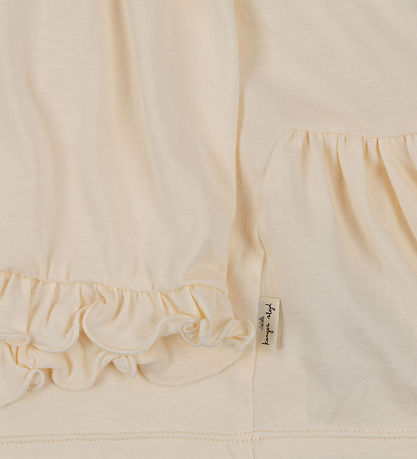 Konges Sløjd S?t - T-shirt/Shorts - Famo Frill - Buttercream