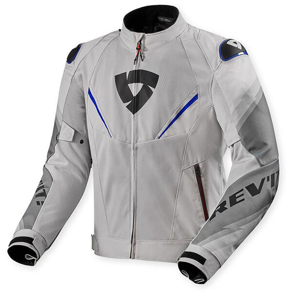 Rev'it - Blouson Quantum 3 Air Argent / Bleu