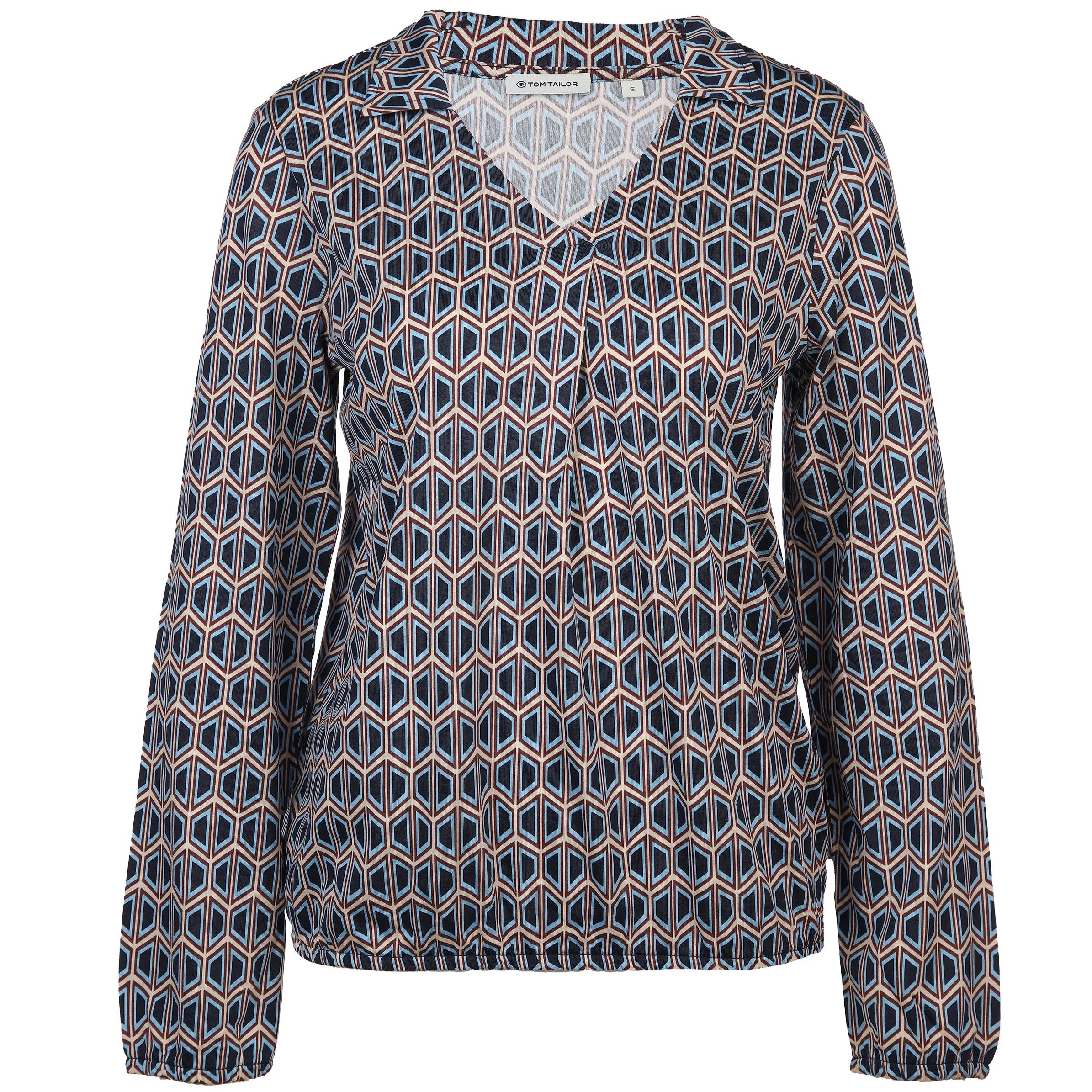 Damen Blusenshirt mit Alloverprint