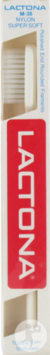 Lactona Brosse À Dents M-38 Nylon Très Souple 1 Pièce