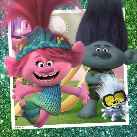 Ravensburger Puzzle - Trolls 3,3 x 49 Teile