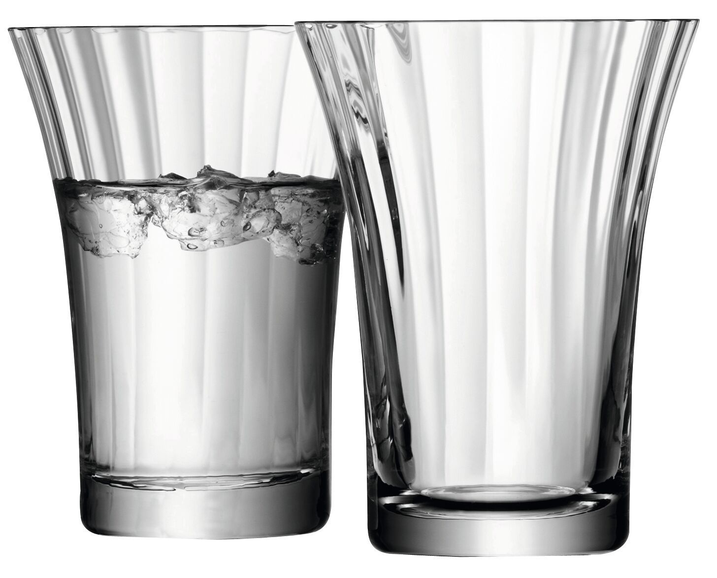 Aurelia Whiskyglas 2er Set 340ml klar - Transparent / H: 25.7 cm