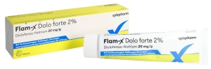 FLAM-X Dolo forte Gel 2%, 100 g