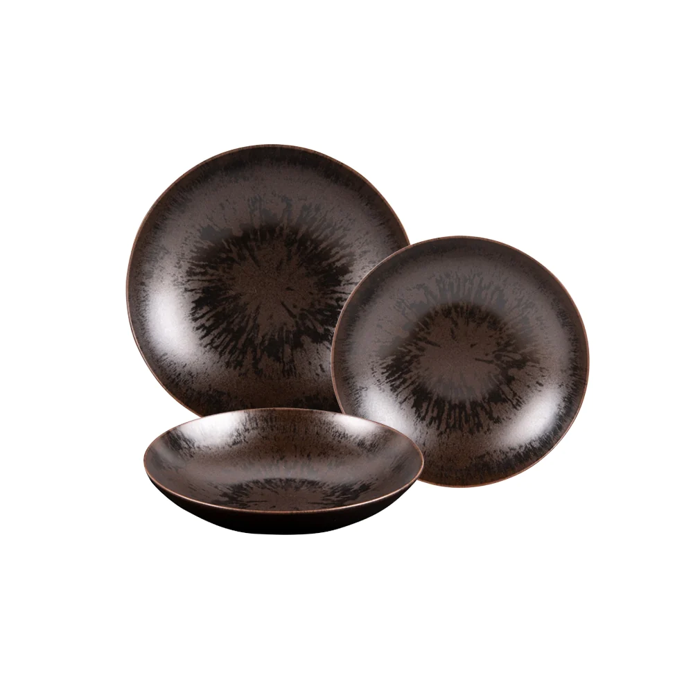 Service 18 pièces Onyx Table passion