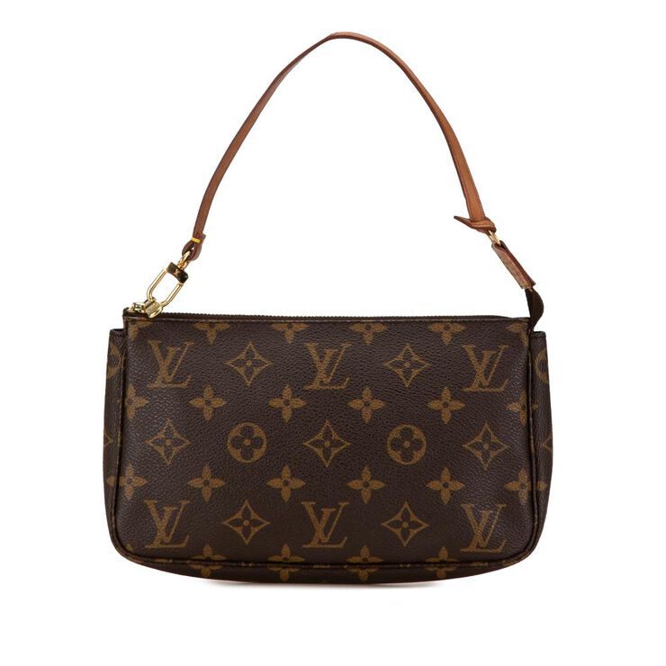Louis Vuitton Vintage Louis Vuitton Pochette Accessoires Brown