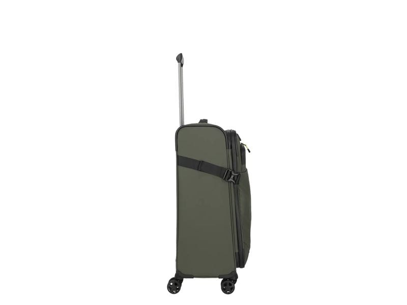travelite Briize Trolley M erweiterbar, Dunkelgrün Reisekoffer